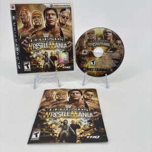WWE Legends of WrestleMania CiB - PlayStation 3 COMPLETO con Manual PS3 - PROBADO - Imagen 1 de 7