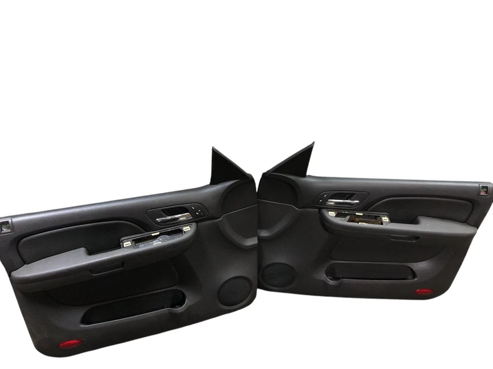 Chevy Avalanche 2007-2009 par de paneles de moldura de puerta delantera derecha/derecha asientos térmicos negros Foto 1 de 4