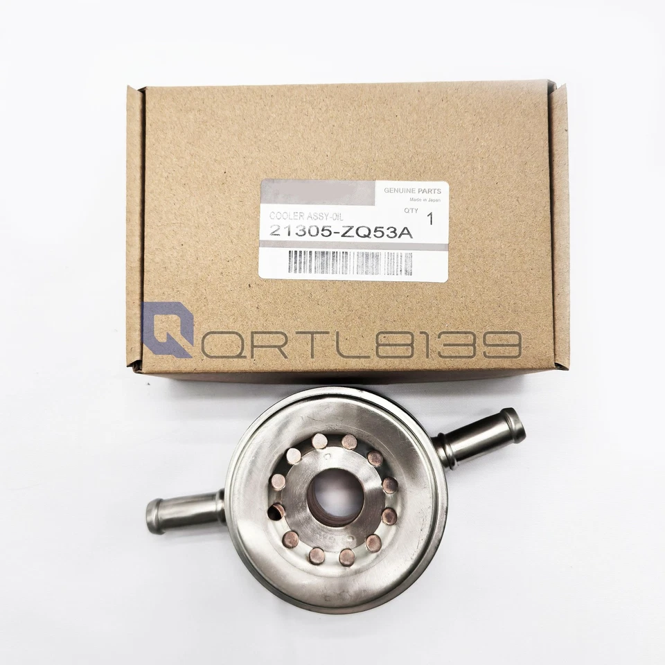 OEM Oil Cooler Assy For Nissan Armada Pathfinder Titan INFINITI QX56 21305-ZQ53A Foto 1 de 4