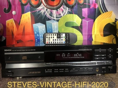 Denon DCD-1520 AUDIOPHILE CD Player, Digital Out SERVICED + REMOTE L@@K FREE P+P - Image 1 of 4