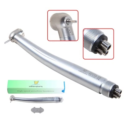 Pieza de mano dental de alta velocidad Yabangbang cabeza estándar turbina 4 orificios estilo NSK Reino Unido
