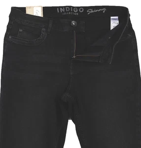 M&S Womens Marks and Spencer Black Skinny Jeans Size 12 Short Leg 26          zz - Picture 1 of 8