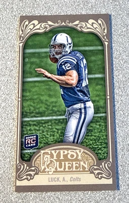 Mini radiocontrol Topps Gypsy Queen 2012 #GQF1 Andrew Luck Colts Foto 1 de 2