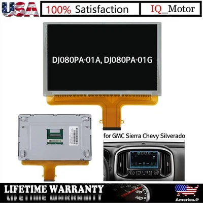 REPLACEMENT Radio Touch-Screen GLASS Digitizer For 2015-18 Chevrolet GMC MYLINK - Image 1 of 4