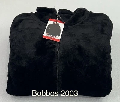 Chaqueta de peluche 32 Degrees Heat para mujer de felpa sintética, negra, talla M Foto 1 de 4