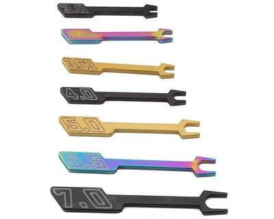 JConcepts Steel Open Turnbuckle Wrench Set (7) (3/3.5/3.63/4/5/5.5/7mm) - Image 1 of 2