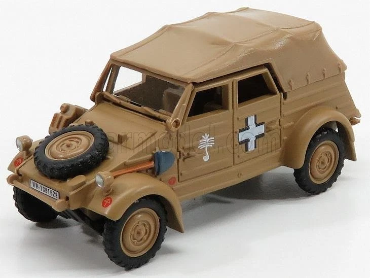1/43 HONGWELL - VOLKSWAGEN - TYPE 82 CABRIOLET CLOSED AFRIKA KORPS ERWIN 90750 - Immagine 1 di 1