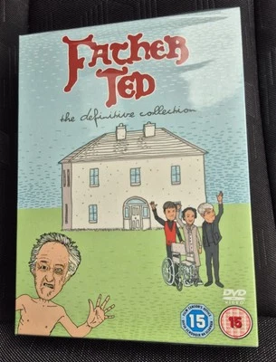Father Ted The Definitive Collection Series 1-3 + Extras DVD Boxset R2 SEALED - Image 1 of 2