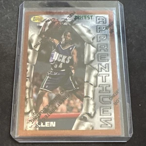 1996-97 Topps Finest Bronze Ray Allen Rookie #22 W/coating - Picture 1 of 6