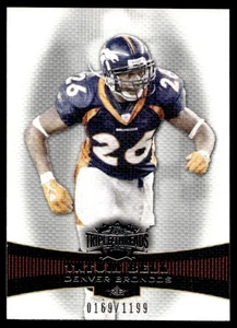 2006 Topps Triple Threads Tatum Bell /1199 Denver Broncos #23 A6 - Picture 1 of 2