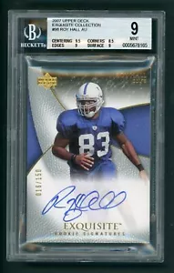 2007 Upper Deck Exquisite Collection Roy Hall Auto #/150 #98 BGS 9 - Picture 1 of 2