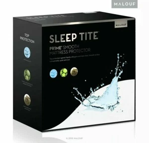 Malouf Sleep Tite Prime Smooth Mattress Protector King - Picture 1 of 1