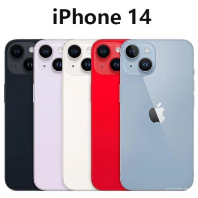 Apple iPhone 14 5G 128GB/256GB IOS Ohne Simlock 6,1" Smartphone Dual SIM 12MP - Bild 1 von 4