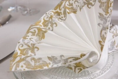 Duni Tovagliolo Non Tessuto Airlaid Dunilin® cm 40x40 - 48X48 Effetto Lino PZ 50 - Immagine 1 di 4