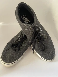 Vans Off The Wall Skateboard Sneaker Tennis Shoes Men's Size 13 Gray - Picture 1 of 7