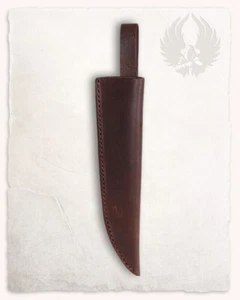 Mytholon Messerscheide Leder Braun Larp Mittelalter Reenactment #18242 - Bild 1 von 1