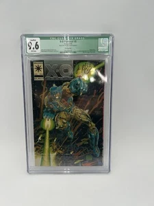 X-O Manowar #0 CGC 9.6 (1993) Origin Chromium Autographed by Palmiotti - Picture 1 of 6