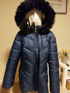 lipsy faux fur hood parka