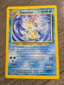 Croconaw 31/111 Neo Genesis Uncommon Pokemon TCG Vintage - Bild 1 von 2
