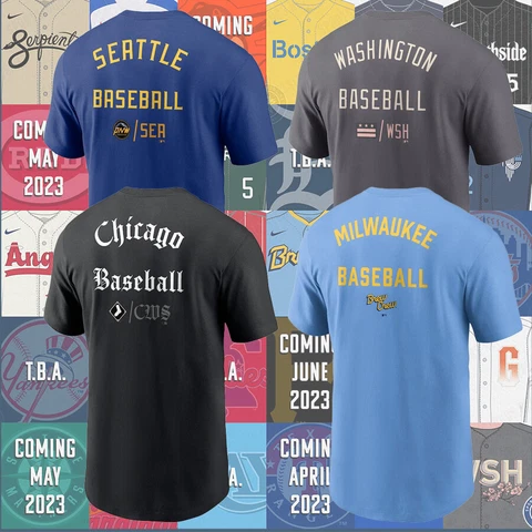 Milwaukee Brewers, White Sox, Washington Nationals, Seattle Mariners Shirt Cover