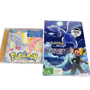 Pokemon Music CD Soundtrack The Movie The Power of Us English DVD Poster - Picture 1 of 24
