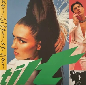Confidence Man Tilt Yellow Vinyl LP Poster & Download New & Sealed - Picture 1 of 7