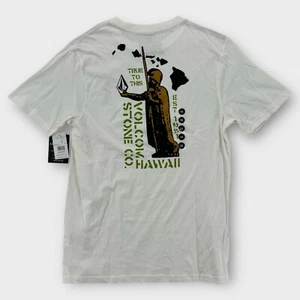 Volcom Hawaii Exclusive T Shirt Mens Medium King Kamehameha Islands Surf Tee NWT - Picture 1 of 7