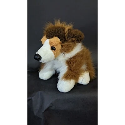 Ganz Webkinz Collie 8" Plush Dog HM149 Retired Stuffed Animal No Code Pre-owned - Image 1 of 4