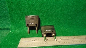(2) HH Smith 1516 Doppia spina per banana con barra di taglio NOS - Foto 1 di 1