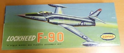 Vintage Aurora Lockheed F-90 - NEW - Factory Sealed - MISB - Image 1 of 4
