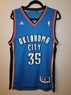 Kevin Durant #35 Oklahoma City Thunder NBA Adidas Swingman Jersey Men's Small