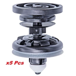 AUDI Interior Door Card Trim Panel Fastener Clips Sprung Head, x5 Pcs - Picture 1 of 22