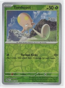 Pokemon Paldean Fates Toedscool 004/091 Reverse Holo - Bild 1 von 1