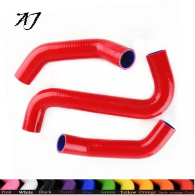 PARA SUBARU LEGACY L/GT 2.5L 2000-2004 SILICONA RADIADOR REFRIGERANTE MANGUERA TUBO ROJO Foto 1 de 4