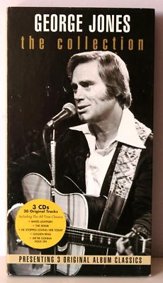 GEORGE JONES  The Collection - 3 CD - Case Set 30 Original Tracks Foto 1 de 4