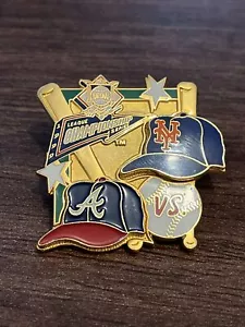 New York Mets Vs Atlanta Braves 1999 National League Championship Series Pin - Picture 1 of 2