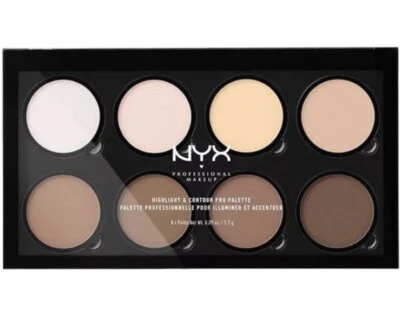 NYX Professional Makeup Highlight and Contour Pro Palette, Powder Contour Kit, - Image 1 of 4