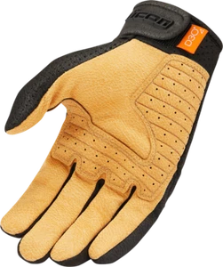 Icon Airform Gloves - Black/Tan - Small - Picture 1 of 1