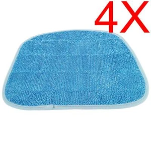 4X STEAM MOP PADS for Euroflex Monster Floor Steamer Vapour- M1 EZ1R SC1D1, M2R - Picture 1 of 5