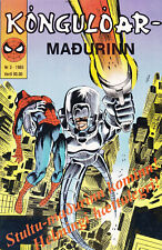 Spider-Man / Kóngulóarmaðurinn  #3  (1985) in Icelandic !