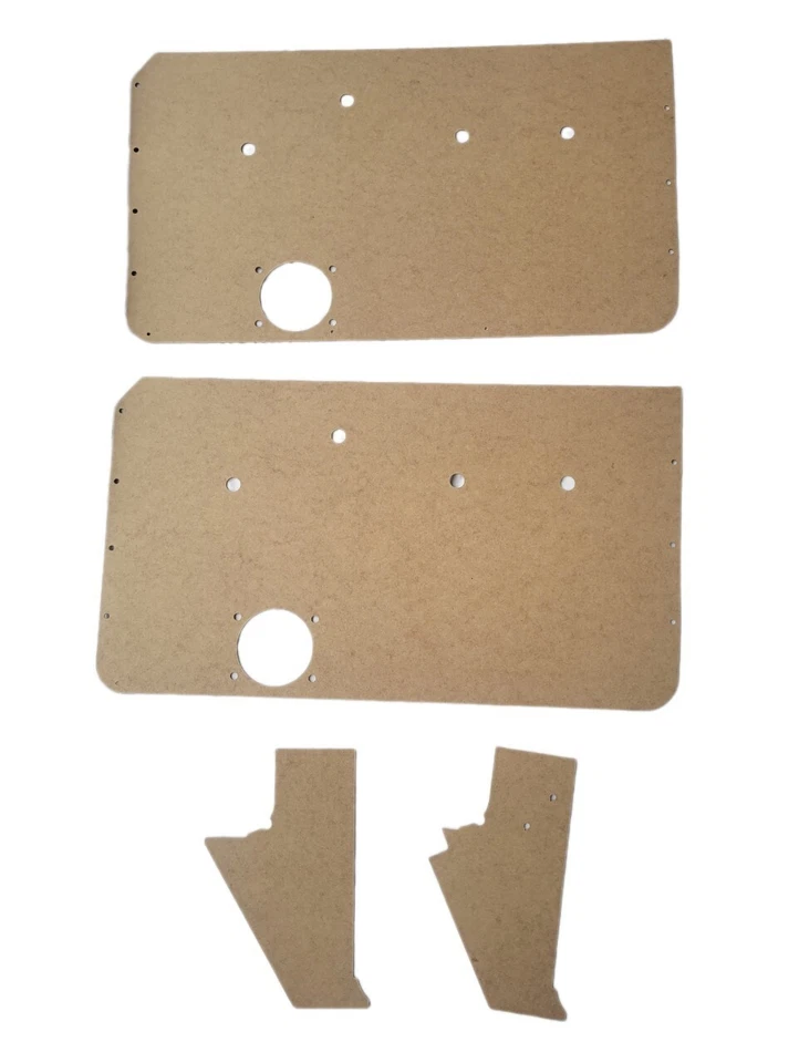 一对手动前门板带踢板适合吉普 J 系列 73-88 — 第 1/4 张图片