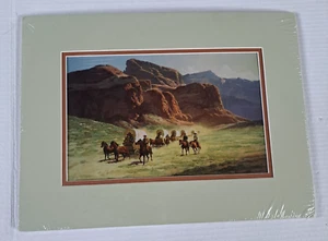 John Leone Print "California Bound" Western Landscape Scenery signed 12X16 - Picture 1 of 7