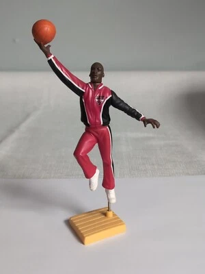 Figura de alineación inicial de Michael Jordan Chicago Bulls, 1992, aspecto de calentamiento Foto 1 de 4
