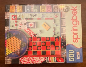 Springbok. Rompecabezas de 500 piezas. Juegos de mesa. Tarjetas, damas de monopolio - Imagen 1 de 4