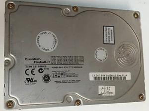 Quantum Fireball 13.0AT 3.5" IDE Hard Drive LA13A011 – Tested Good - Afbeelding 1 van 5
