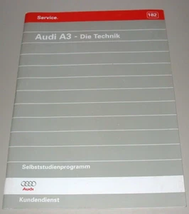Selbststudienprogramm SSP 182 Audi A3 Typ 8L Die Technik Stand 07/1996! - Picture 1 of 6