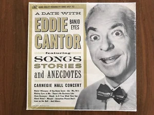 Eddie Cantor Carnegie Hall Concert Vinyl LP 1962 AFLP 702 NEW - Imagen 1 de 2