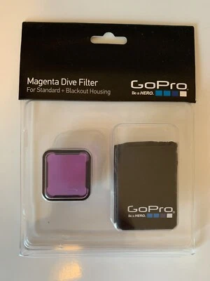 Gopro Hero 3 Plus Dive Filter For Standard Housing Magenta ABDFM-301 - Image 1 of 2