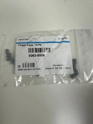 Agilent 5063-6506 Finger Caps 15/PK - Image 1 of 2