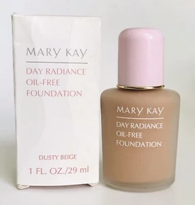 New In Box Mary Kay Day Radiance Oil-Free Foundation Dusty Beige #6349 Full Size - Picture 1 of 2